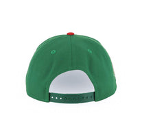 Load image into Gallery viewer, Los Angeles Dodgers New Era MLB 9FORTY 940 Adjustable A-Frame Cap Hat Green Crown Red Visor White Logo 40th Anniversary Stadium Side Patch
