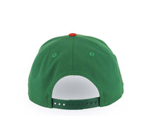 Load image into Gallery viewer, New York Yankees New Era MLB 9FORTY 940 Adjustable A-Frame Cap Hat Green Crown Red Visor White Logo 2024 World Series Side Patch
