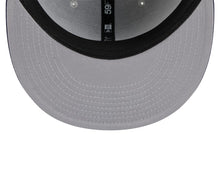 Load image into Gallery viewer, Atlanta Braves New Era MLB 59FIFTY 5950 Fitted Cap Hat Gray Crown Navy Blue Visor Navy Blue/White Logo (2-Tone Color Pack)
