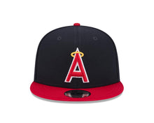 Load image into Gallery viewer, Los Angeles Anaheim Angels New Era MLB 9FIFTY 950 Snapback Cap Hat Navy Blue Crown Red Visor Team Color Logo
