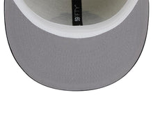 Load image into Gallery viewer, Chicago Blackhawks New Era NHL 59FIFTY 5950 Fitted Cap Hat Cream Crown Black Visor Team Color Logo 
