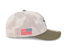 Load image into Gallery viewer, Houston Astros New Era MLB 59FIFTY 5950 Fitted Cap Hat White Camo Crown Olive Green Visor White/B;acl Logo (2025 Armed Forces Day)
