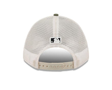 Load image into Gallery viewer, Houston Astros New Era MLB 9FORTY 940 Adjustable Mesh M-Crown Cap Hat White Camo Crown Olive Green Visor White/Black Logo (2025 Armed Forces Day)
