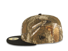 Load image into Gallery viewer, New York Yankees New Era MLB 59FIFTY 5950 Fitted Cap Hat Real Tree Edge Camo Crown Black Visor White/Black Logo 2024 World Series Side Patch
