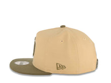 Load image into Gallery viewer, (Youth) San Diego Padres New Era MLB 9FIFTY 950 Snapback A-Frame Kid Cap Hat Khaki Crown Olive Green Visor Olive Green/White Logo
