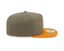 Load image into Gallery viewer, (Youth) San Diego Padres New Era MLB 59FIFTY 5950 Kid A-Frame Fitted Cap Hat Olive Green Crown Brown Visor Brown White Logo (2-Tone Color Pack)
