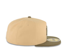 Load image into Gallery viewer, (Youth) New York Yankees New Era MLB 59FIFTY 5950 Kid Fitted Cap Hat Khaki Crown Olive Green Visor Olive Green/White Logo Gray UV
