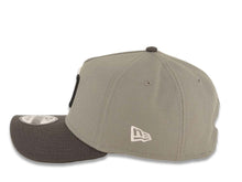 Load image into Gallery viewer, San Diego Padres New Era MLB 9FORTY 940 Adjustable A-Frame Cap Hat Gray Crown Gray Visor White/Black Logo Gray UV
