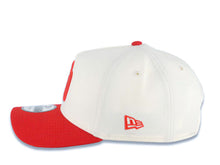Load image into Gallery viewer, San Diego Padres New Era MLB 9FORTY 940 Adjustable A-Frame Cap Hat Cream Crown Red Visor Red Logo Gray UV
