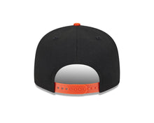 Load image into Gallery viewer, Mighty Ducks New Era NHL 9FIFTY 950 Snapback Cap Hat Black Crown Orange Visor Team Color Logo
