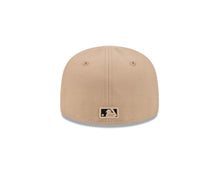 Load image into Gallery viewer, (Youth) Chicago White Sox New Era MLB 59FIFTY 5950 Kid Fitted Cap Hat Khaki Crown Black Visor Black Logo
