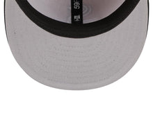 Load image into Gallery viewer, (Youth) Chicago White Sox New Era MLB 59FIFTY 5950 Kid Fitted Cap Hat Khaki Crown Black Visor Black Logo
