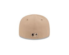 Load image into Gallery viewer, (Youth) San Diego Padres New Era MLB 59FIFTY 5950 Kid Fitted Cap Hat Khaki Crown Brown Visor Brown Logo
