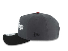 Load image into Gallery viewer, San Diego Padres New Era MLB 59FIFTY 5950 Fitted Cap Hat Dark Gray Crown Black Visor White Script/Text Logo 1998 World Series Side Patch Gray UV
