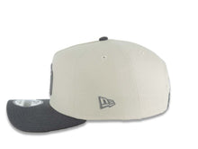 Load image into Gallery viewer, San Diego Padres New Era MLB 9FORTY 940 Adjustable A-Frame Cap Hat Stone Crown Dark Gray Visor Dark Gray Logo 40th Anniversary Side Patch Gray UV
