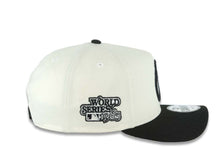 Load image into Gallery viewer, Baltimore Orioles New Era MLB 9FORTY 940 Adjustable A-Frame Cap Hat Cream Crown Black Visor Black Logo 1983 World Series Side Patch Gray UV
