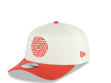 Load image into Gallery viewer, San Diego FC New Era MLS 9FORTY 940 Adjustable A-Frame Cap Hat Cream Crown Red Visor Red Logo Gray UV Gray UV
