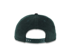 Load image into Gallery viewer, (Corduroy Crown) New York Yankees New Era MLB 9FORTY 940 Adjustable A-Frame Cap Hat Dark Green Crown Black Visor White Logo 1998 World Series Side Patch
