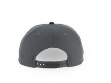 Load image into Gallery viewer, San Diego Padres New Era MLB 9FORTY 940 Adjustable A-Frame Cap Hat Dark Gray Crown Black Visor Black Logo With White Rose 40th Anniversary Side Patch
