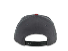 Load image into Gallery viewer, San Diego Padres New Era MLB 9FORTY 940 A-Frame Adjustable Cap Hat Dark Gray Crown Black Visor White Logo 40th Anniversary Side Patch

