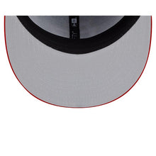 Load image into Gallery viewer, Puerto Rico New Era WBC World Baseball Classic 59FIFTY 5950 Fitted Cap Hat Royal Blue Crown Red Visor Team Color Logo Puerto Rico Flag Side Patch
