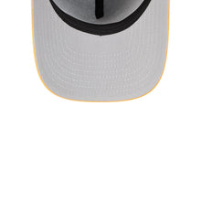 Load image into Gallery viewer, San Diego Padres New Era MLB 9FORTY 940 Adjustable A-Frame Cap Hat Brown Crown Yellow Visor Yellow Logo With Surfing Cartoon
