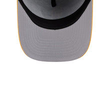 Load image into Gallery viewer, San Diego Padres New Era MLB 9FORTY 940 A-Frame Snapback Cap Hat Brown Crown Yellow Visor Yellow Logo With Surfing Cartoon
