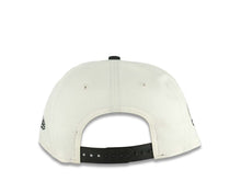 Load image into Gallery viewer, (Youth)San Diego Padres New Era MLB 9FIFTY 950 Kid Snapback Cap Hat Cream Crown Black Visor Black Logo With Rose 40th Anniversary Side Patch
