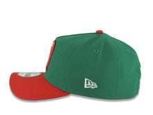 Load image into Gallery viewer, Mexico New Era 9FORTY 940 Adjustable A-Frame Cap Hat Green Crown Red Visor Default Logo WBC World Baseball Classic Side Patch Gray UV
