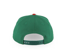 Load image into Gallery viewer, Mexico New Era 9FORTY 940 Adjustable A-Frame Cap Hat Green Crown Red Visor Default Logo WBC World Baseball Classic Side Patch Gray UV
