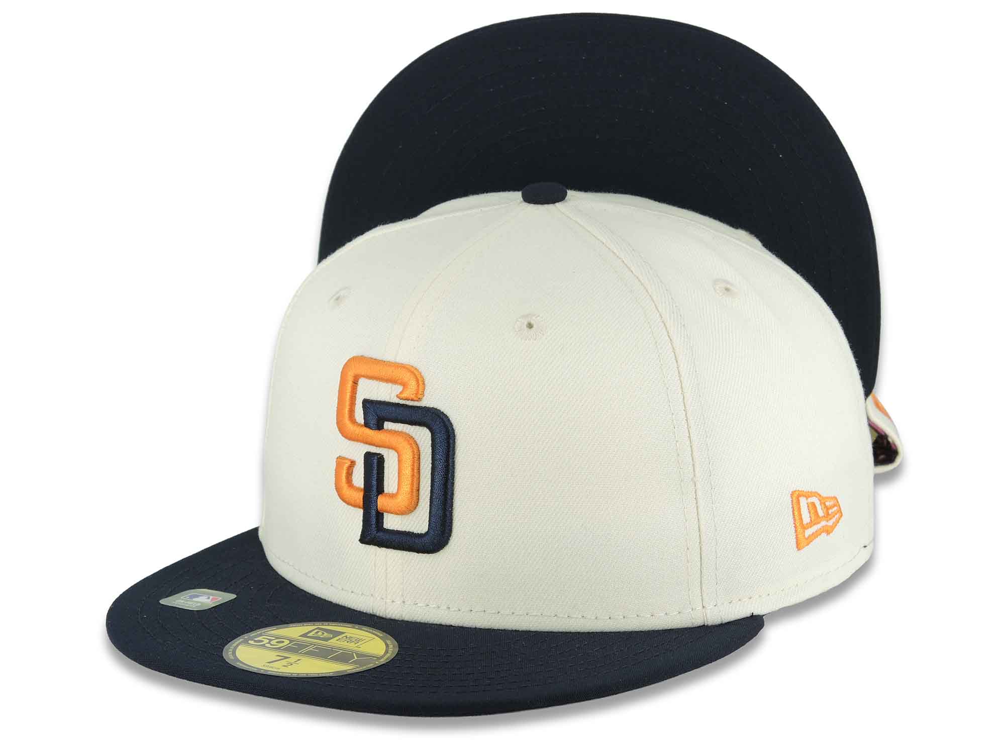 Naptime CAP 帽子 総柄　ホワイト　2025SS San Diego Padres New Era MLB 59FIFTY 5950 Fitted Cap Hat Chrome