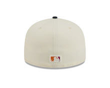 Load image into Gallery viewer, (Youth) San Diego Padres New Era MLB 59FIFTY 5950 Kid Fitted Cap Hat Chrome White Crown Navy Blue Visor Orange/Navy Logo (2026 City Connect 2.0)
