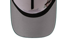 Load image into Gallery viewer, Puerto Rico New Era WBC 9FORTY 940 Adjustable A-Frame Cap Hat Cream Crown Green Visor Red/Green Logo With Rose
