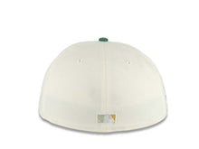 Load image into Gallery viewer, San Diego Padres New Era MLB 59FIFTY 5950 Fitted Cap Hat Chrome White Crown Black Visor Metallic Gold/Silver/Black Logo 1998 World Series Side Patch
