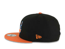 Load image into Gallery viewer, San Diego Gulls New Era AHL 9FIFTY 950 Snapback Cap Hat Black Crown Orange Visor Default Team Logo Gray UV
