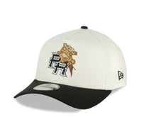 Load image into Gallery viewer, Puerto Rico New Era 9FORTY 940 Adjustable A-Frame Cap Hat Chrome White Crown Black Visor Black White Logo Frog WBC World Baseball Classic Side Patch
