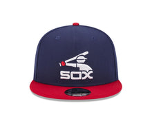 Load image into Gallery viewer, Chicago White Sox New Era MLB 9FIFTY 950 Snapback Cap Hat Navy Blue Crown Red Visor White Logo 
