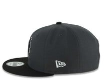 Load image into Gallery viewer, New York Mets New Era MLB 9FIFTY 950 Snapback Cap Hat Dark Gray Crown Black Visor Black/White Logo Gray UV
