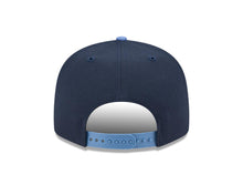 Load image into Gallery viewer, Los Angeles Dodgers New Era MLB 9FIFTY 950 Snapback Cap Hat Navy Blue Crown Sky Blue Visor White Script/Text Logo 
