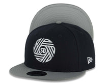 Load image into Gallery viewer, San Diego FC New Era MLS 9FIFTY 950 Snapback Cap Hat Navy Blue Crown Gray Visor White Logo
