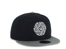 Load image into Gallery viewer, San Diego FC New Era MLS 9FIFTY 950 Snapback Cap Hat Navy Blue Crown Gray Visor White Logo
