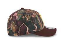 Load image into Gallery viewer, San Diego Padres New Era MLB 9FORTY 940 Adjustable A-Frame Cap Hat Leaves Camo Crown Brown Visor Yellow Logo 
