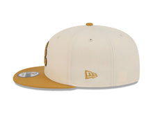 Load image into Gallery viewer, Atlanta Braves New Era MLB 9FIFTY 950 Snapback Cap Hat Cream Crown Light Teal Visor Light Teal Logo (Color Pack)
