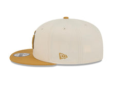 Load image into Gallery viewer, San Diego Padres New Era MLB 9FIFTY 950 Snapback Cap Hat Cream Crown Light Brown Visor Light Brown/Brown Logo (Color Pack)
