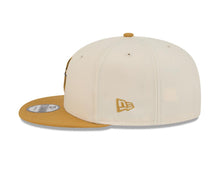 Load image into Gallery viewer, Seattle Mariners New Era MLB 9FIFTY 950 Snapback Cap Hat Cream Crown Light Brown Visor Light Brown/Brown Logo (Color Pack)
