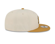 Load image into Gallery viewer, New York Yankees New Era MLB 9FIFTY 950 Snapback Cap Hat Cream Crown Light Brown Visor Light Brown/Brown Logo (Color Pack)
