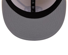 Load image into Gallery viewer, San Diego Padres New Era MLB 9FIFTY 950 Snapback Cap Hat Cream Crown Light Brown Visor Light Brown Swinging Friar Logo (Color Pack)
