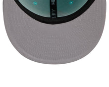 Load image into Gallery viewer, Baltimore Orioles New Era MLB 9FIFTY 950 Snapback Cap Hat Aqua Blue Crown Gray Visor White/Gray Logo 
