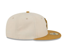 Load image into Gallery viewer, San Diego Padres New Era MLB 59FIFTY 5950 Fitted Cap Hat Cream Crown Light Brown Visor Light Brown/Brown Logo (Color Pack)
