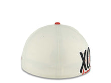 Load image into Gallery viewer, Xolos de Tijuana New Era Liga MX 59FIFTY 5950 Fitted Cap Hat Cream Crown Red Visor Team Color Logo Xolos Script Side Patch Red UV
